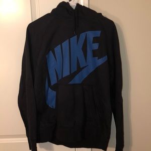 Nike pullover hoodie - Big logo, Black